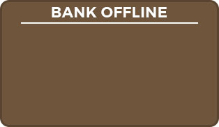 bank offline